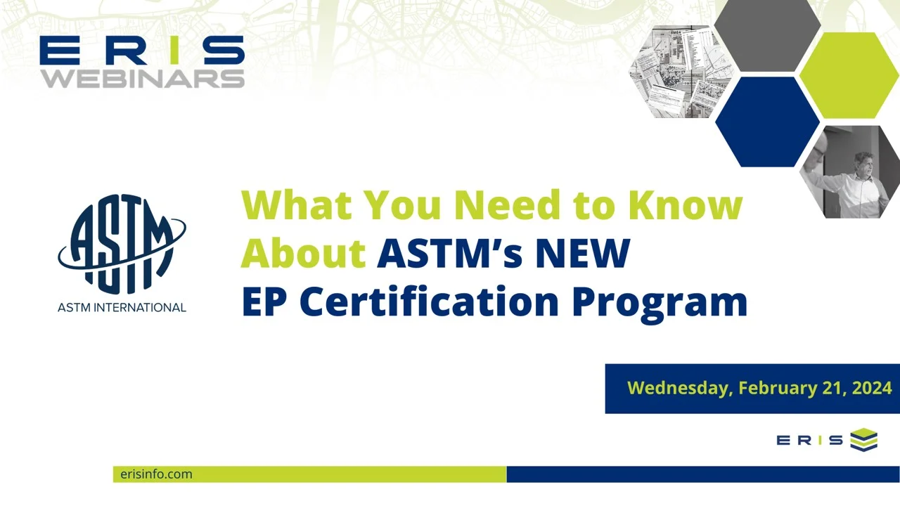 ASTM EP powerpoint slide.