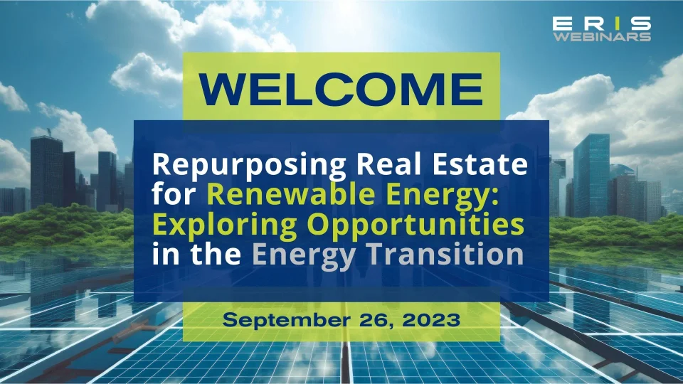 Energy webinar welcome scene