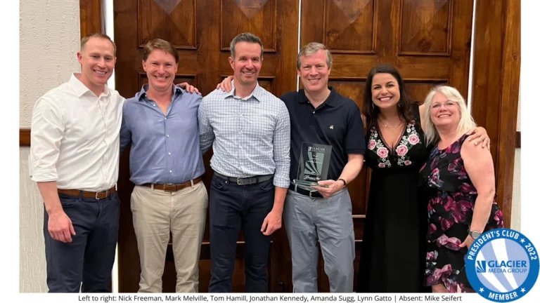 photo of the Glacier President's Club 2022 Winners