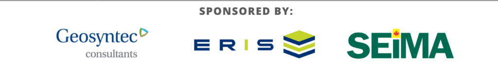 sponsored by Geosyntec, ERIS and SEIMA