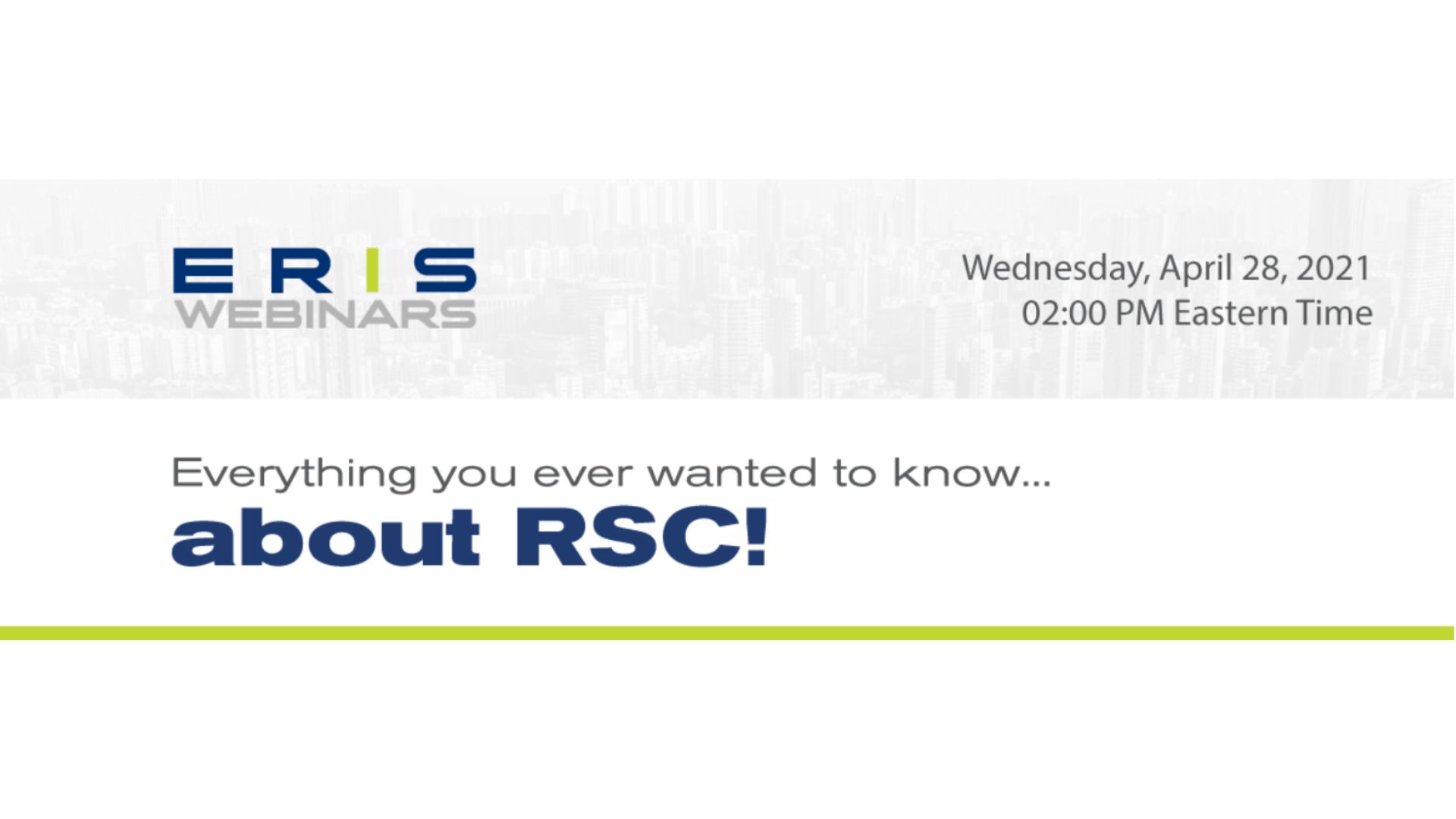 Webinar – Everything you ever wanted to know about RSC