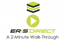 ERIS Direct: A 2-Minute Walk-Through text under play button and ERIS logo