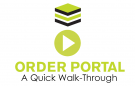 Order Portal: A Quick Walk-Through text under play button and ERIS logo